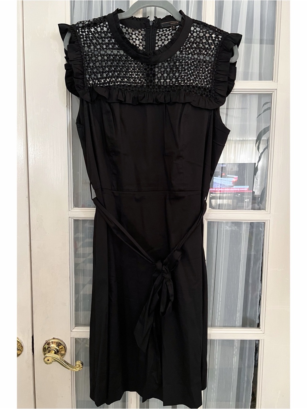 MaxSport Chic Black Cocktail Dress XL